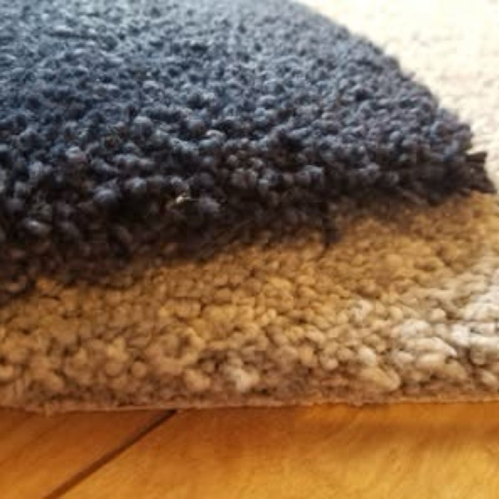 Blue and Gray Carpet Squares